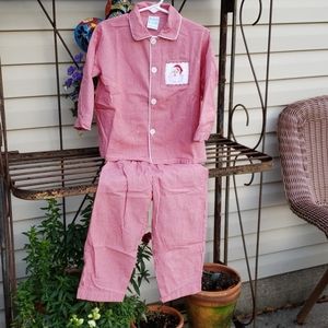 Rags Land 4t boys Santa pajamas